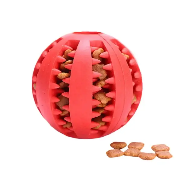 Cross-border pet dog leakage toy balls