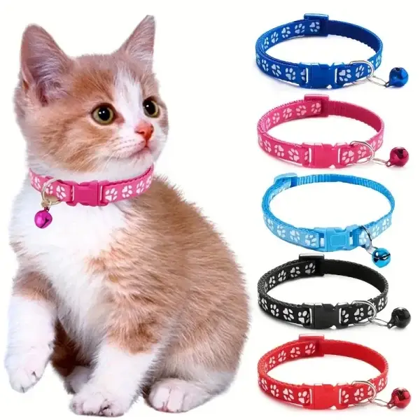 Fashion Pet Collar Bell With Adjustable Collars